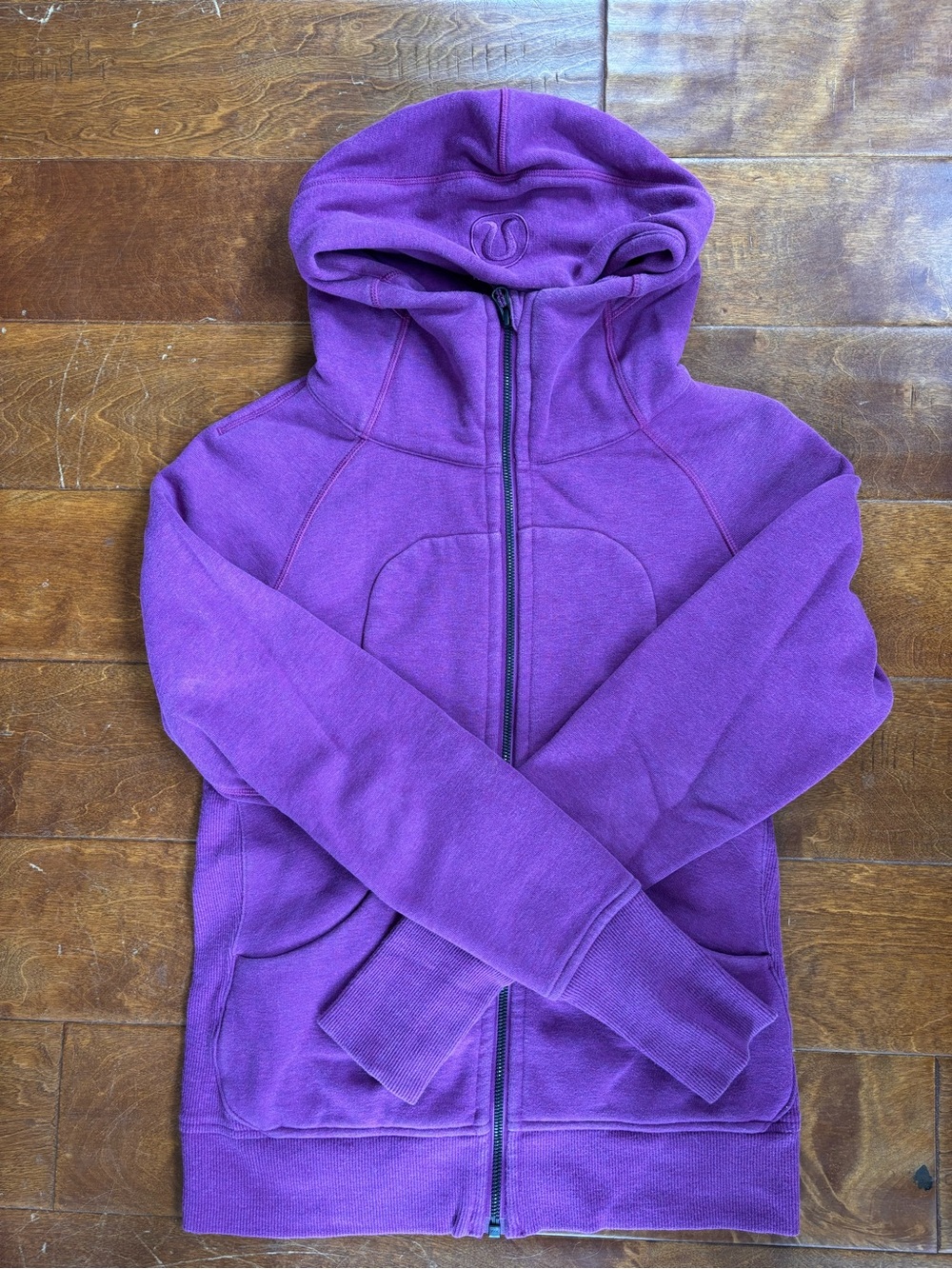 lululemon athletica Kids Deep Magenta Full-Zip Scuba Hoodie